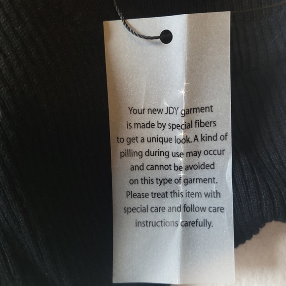 JACQUELINE de YONG Ribbed Sweater Dress NWT Size XS - Picture 8 of 8